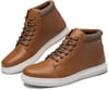 Arkbird Casual Sneaker Shoes Laceup Leather Chukka Boots for MenBrowntexture363