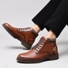 Arkbird Chelsea Ankle Boots for Men Genuine Leather Oxford Casual and Formal Dress BootBrown365