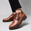 Arkbird Chelsea Ankle Boots for Men Genuine Leather Oxford Casual and Formal Dress BootBrown366