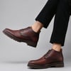 Arkbird Chelsea Ankle Boots for Men Genuine Leather Oxford Casual and Formal Dress BootDark Brown366