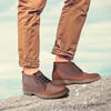 Chukka Boots Fashion and Comfort Casual Oxfords Ankle Lace Up BootDark Brown