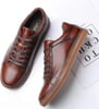 Fashion Sneakers Originals Casual Laceup Oxford Shoes for MenDark Brownb