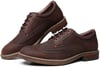 Mens Oxford Casual LaceUp Dress ShoesWingtipcoffee