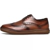 Mens Oxford Dress Shoes Classic Fashion Genuine Leather Business Work Shoe for MenYellow Brownp962