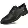 Mens Oxford Casual LaceUp Dress ShoesBlack333