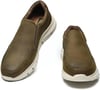 Arkbird Leather Loafers Casual SlipOn Sneaker Shoes for MenKhaki966