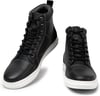 Arkbird Casual Sneaker Shoes Laceup Leather Chukka Boots for MenBlack2266