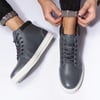 Arkbird Casual Sneaker Shoes Laceup Leather Chukka Boots for MenGreytexture363