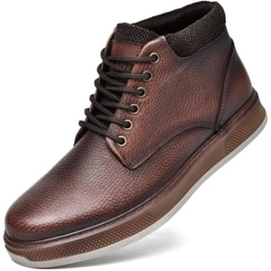 Arkbird Chelsea Ankle Boots for Men Genuine Leather Oxford Casual and Formal Dress BootBrown395