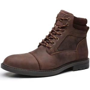 Arkbird Mens Chelsea Boots Stylish and Comfort Leather Chukka Ankle Boots with ZipperCoffee803