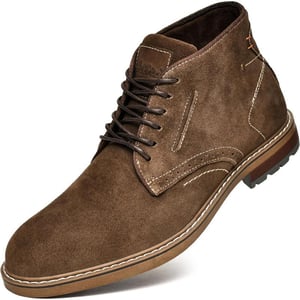 Chukka Boots Fashion and Comfort Casual Oxfords Ankle Lace Up Boot18012suedecoffee