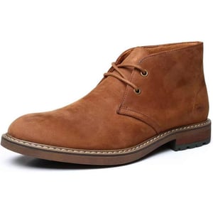 Chukka Boots Fashion and Comfort Casual Oxfords Ankle Lace Up BootSuedeapricot