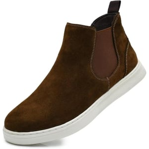 Arkbird Casual Sneaker Shoes Laceup Leather Chukka Boots for MenKhaki713