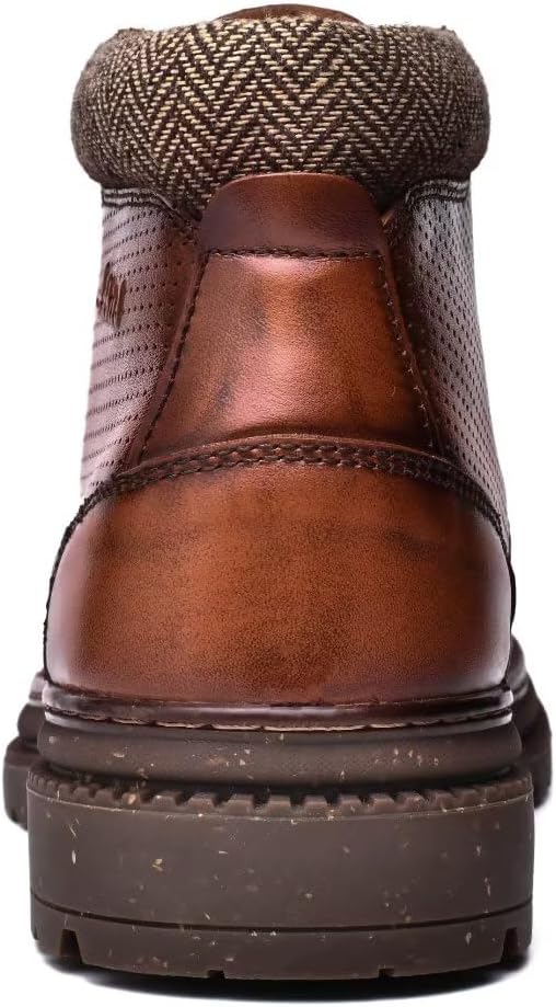 Arkbird Chelsea Ankle Boots for Men Genuine Leather Oxford Casual and Formal Dress BootBrown365