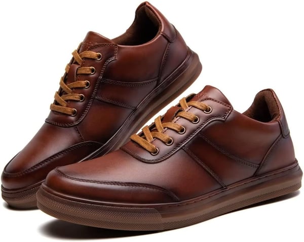 Fashion Sneakers Originals Casual Laceup Oxford Shoes for MenBrown112