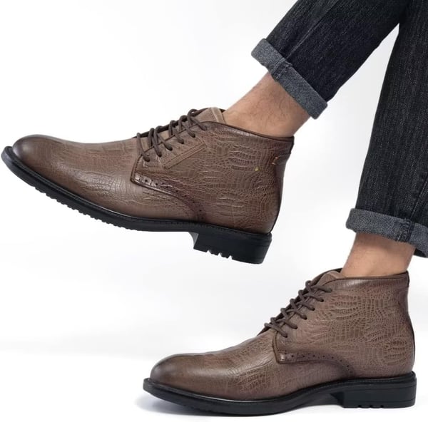 Chukka Boots Fashion and Comfort Casual Oxfords Ankle Lace Up Boot18012gatorscoffee