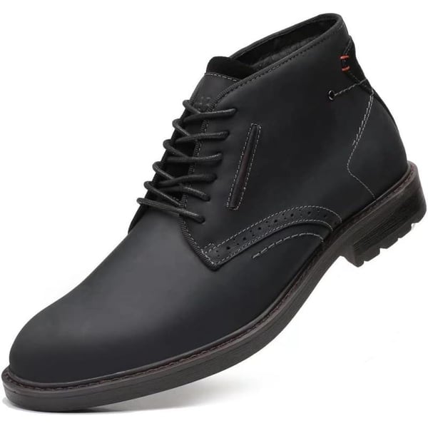 Chukka Boots Fashion and Comfort Casual Oxfords Ankle Lace Up BootBlack