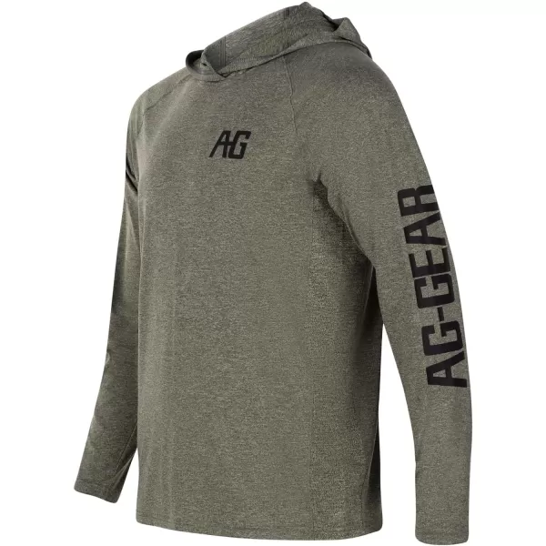 Men’s Farm Pro Breathable Performance Hoodie, Lightweight All-Season Hooded Sun Shirt with UPF50 Sun Protection