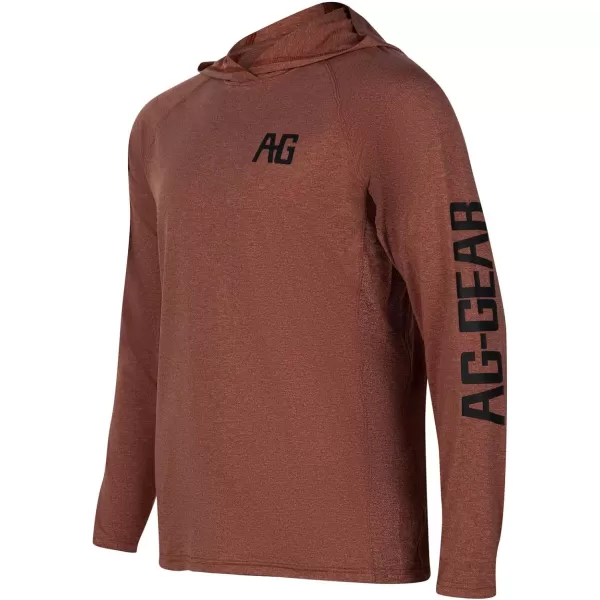 Men’s Farm Pro Breathable Performance Hoodie, Lightweight All-Season Hooded Sun Shirt with UPF50 Sun Protection