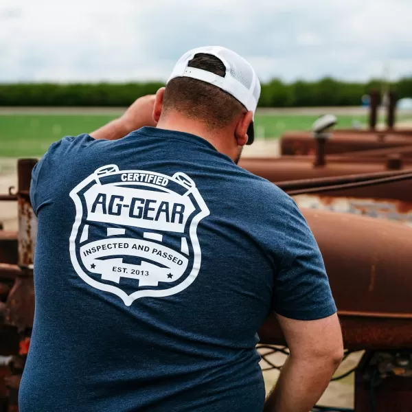 Men’s Graphic Tee, Men’s Agricultural Workwear Western T-Shirt