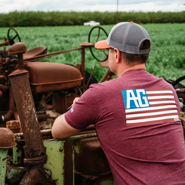 Men’s Graphic Tee, Men’s Agricultural Workwear Western T-Shirt