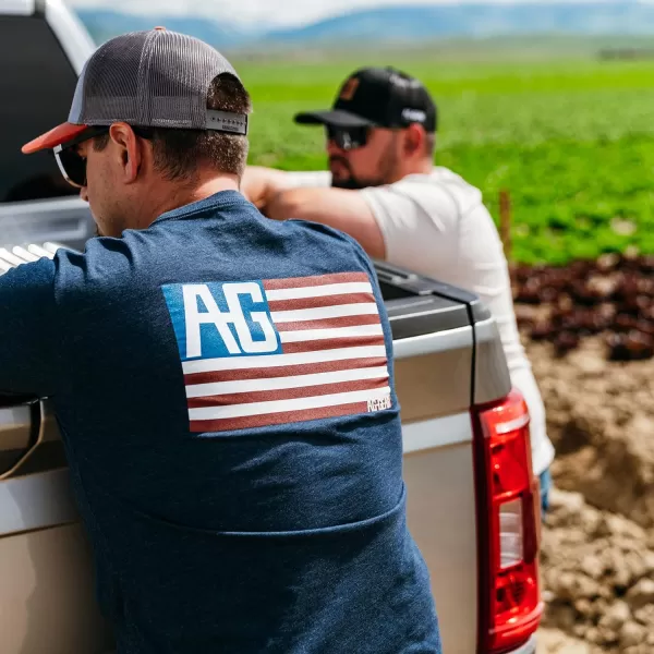 Men’s Graphic Tee, Men’s Agricultural Workwear Western T-Shirt