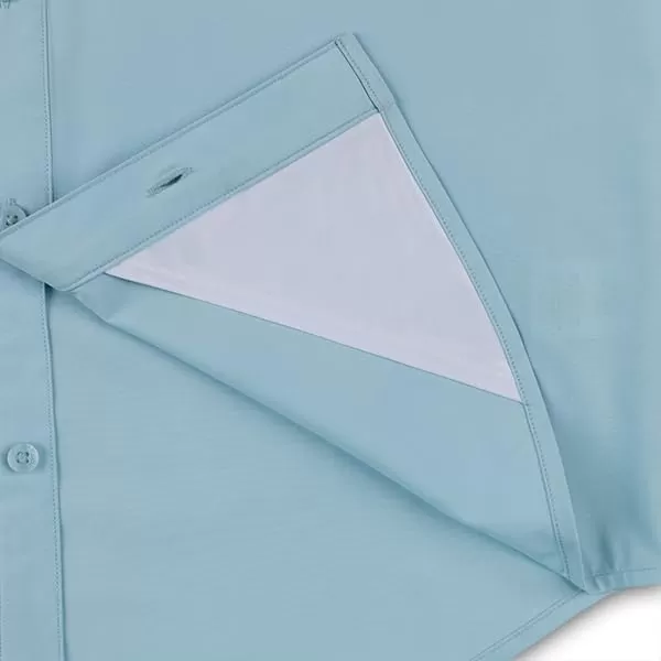 Men's Long Sleeve Hay Baler Button Down Shirt, Breathable Performance Work Shirt for Farmers and Ranchers with UPF30