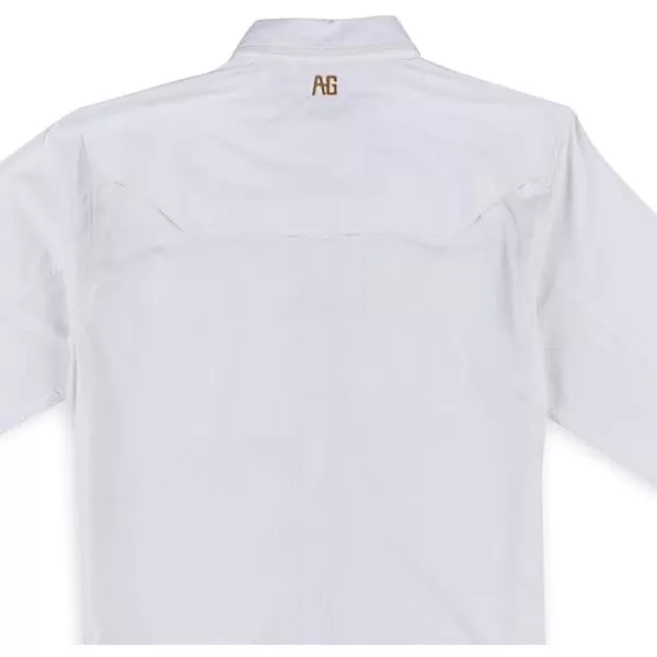 Men's Long Sleeve Stockyard Button Down Shirt, Breathable Performance Work Shirt for Farmers and Ranchers with UPF30