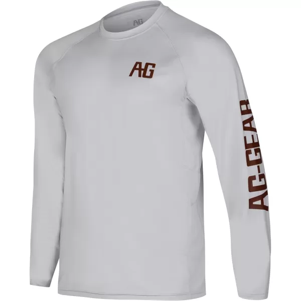 Men’s Performance Long Sleeve Shirt, Men’s Agricultural Workwear Breathable Shirt with UPF30 Sun Protection