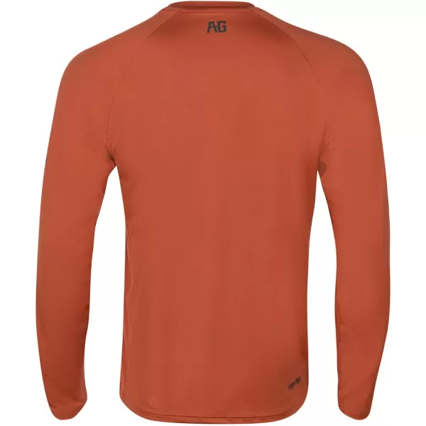 Men’s Performance Long Sleeve Shirt, Men’s Agricultural Workwear Breathable Shirt with UPF30 Sun Protection