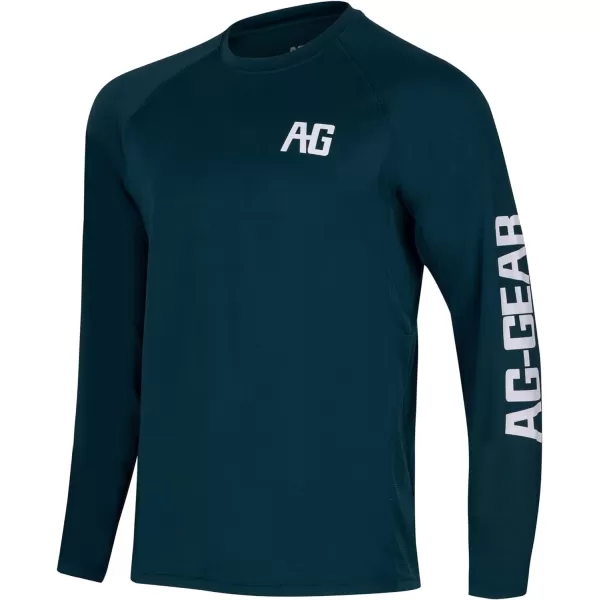 Men’s Performance Long Sleeve Shirt, Men’s Agricultural Workwear Breathable Shirt with UPF30 Sun Protection