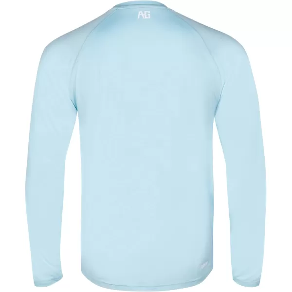 Men’s Performance Long Sleeve Shirt, Men’s Agricultural Workwear Breathable Shirt with UPF30 Sun Protection