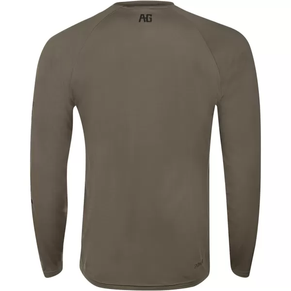 Men’s Performance Long Sleeve Shirt, Men’s Agricultural Workwear Breathable Shirt with UPF30 Sun Protection