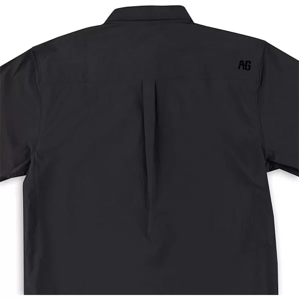 Men's Short Sleeve Harvester Button Down Shirt, Breathable Performance Work Shirt for Farmers and Ranchers with UPF30