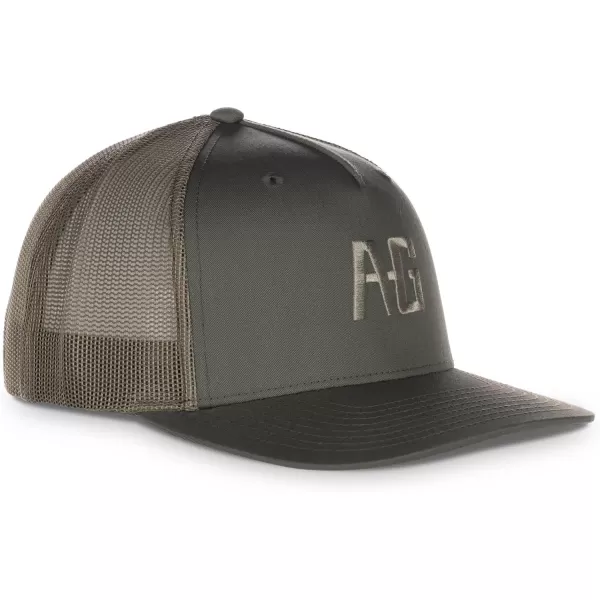 Men's Snapback 5-Panel Trucker Hat, Mesh-Back Adjustable Men's Baseball Hat)