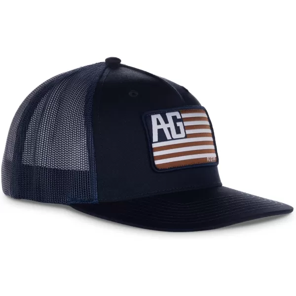 Men's Snapback 5-Panel Trucker Hat, Mesh-Back Adjustable Men's Baseball Hat)