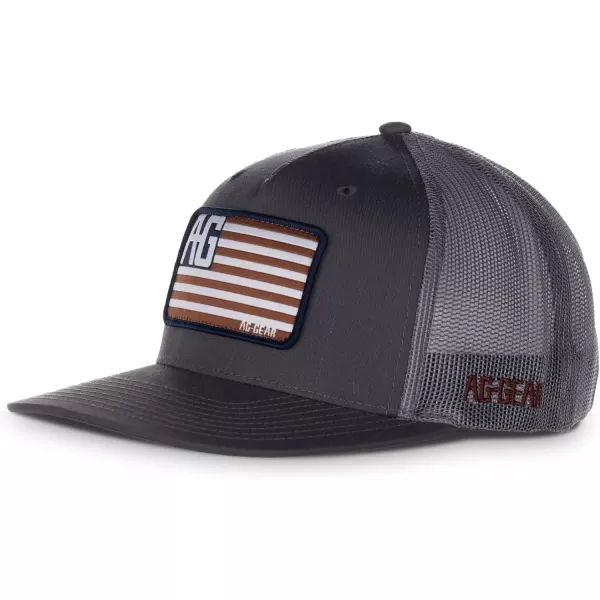 Men's Snapback 5-Panel Trucker Hat, Mesh-Back Adjustable Men's Baseball Hat)