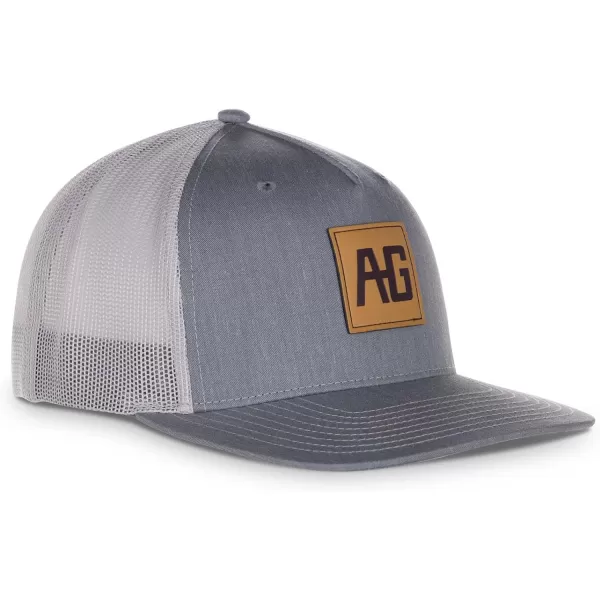 Men's Snapback 5-Panel Trucker Hat, Mesh-Back Adjustable Men's Baseball Hat)