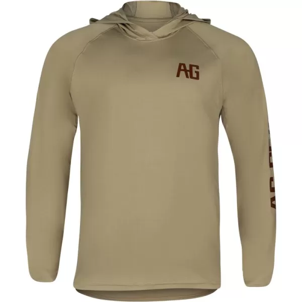 Men’s Farm Pro Breathable Performance Hoodie, Lightweight All-Season Hooded Sun Shirt with UPF50 Sun Protection