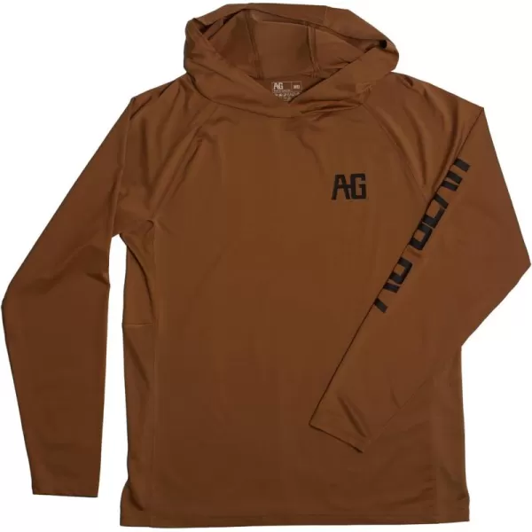 Men’s Farm Pro Breathable Performance Hoodie, Lightweight All-Season Hooded Sun Shirt with UPF50 Sun Protection