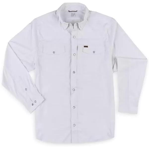 Men's Long Sleeve Stockyard Button Down Shirt, Breathable Performance Work Shirt for Farmers and Ranchers with UPF30
