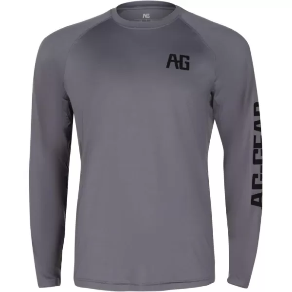 Men’s Performance Long Sleeve Shirt, Men’s Agricultural Workwear Breathable Shirt with UPF30 Sun Protection