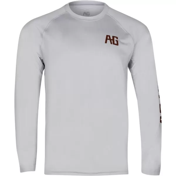 Men’s Performance Long Sleeve Shirt, Men’s Agricultural Workwear Breathable Shirt with UPF30 Sun Protection