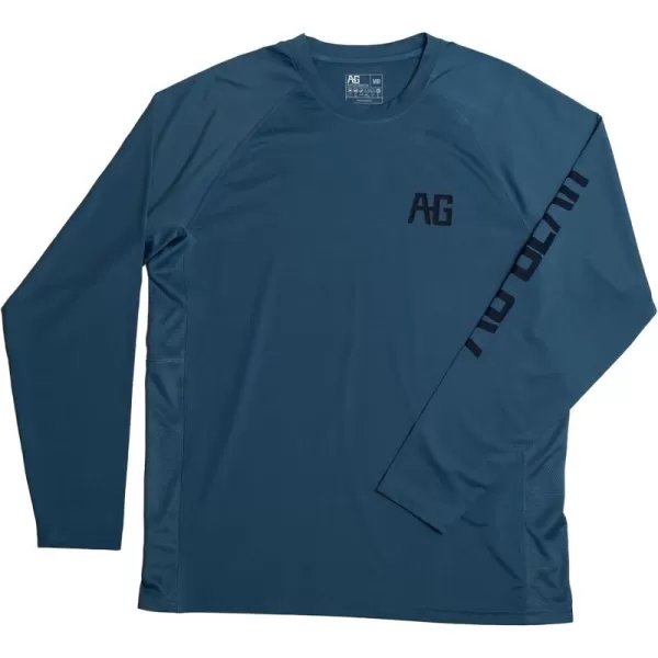 Men’s Performance Long Sleeve Shirt, Men’s Agricultural Workwear Breathable Shirt with UPF30 Sun Protection