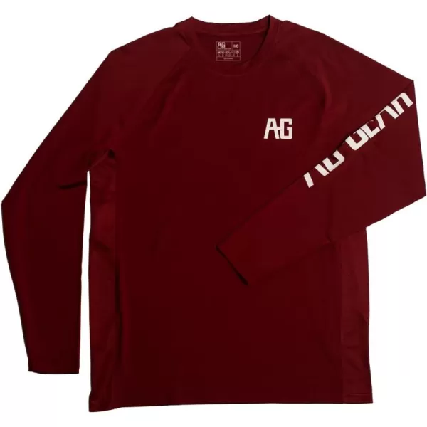 Men’s Performance Long Sleeve Shirt, Men’s Agricultural Workwear Breathable Shirt with UPF30 Sun Protection