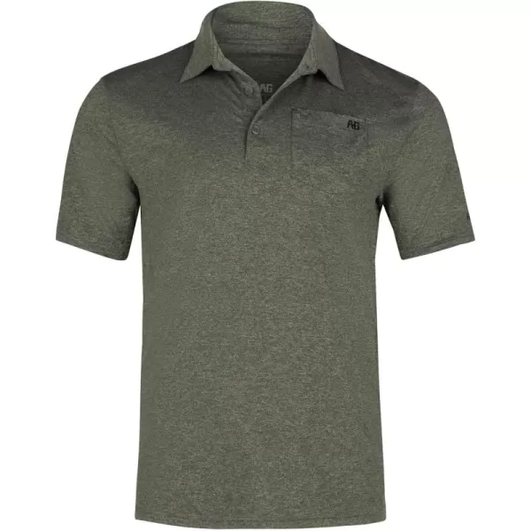 Men’s Performance Polo Tee, Men’s Agricultural Workwear Polo Shirt with SPF