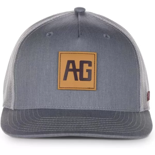 Men's Snapback 5-Panel Trucker Hat, Mesh-Back Adjustable Men's Baseball Hat)