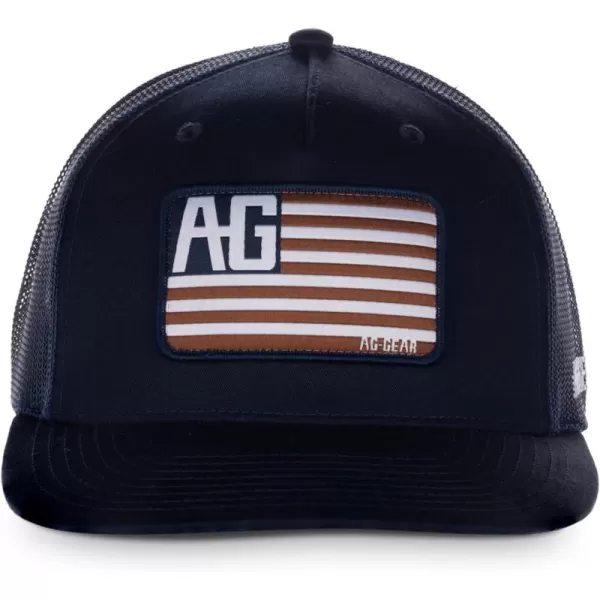Men's Snapback 5-Panel Trucker Hat, Mesh-Back Adjustable Men's Baseball Hat)