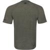 imageMens Performance Short Sleeve Shirt Mens Agricultural Workwear Breathable Shirt with UPF30 Sun Protection High Vis Yellow LargeMoss Heather