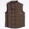 imageMens Range Vest Warmest Wind Resistant Performance Full Zip Vest Insulated with 160 GM Fill Chest Zipper PocketLight Grey